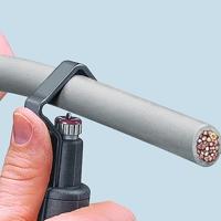 Knipex Ontmantelingsgereedschap voor rondom snijden | Slagvaste kunststof behuizing | Lengte 150 mm - 16 30 145 SB - thumbnail