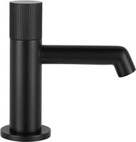 Ben Engraved Line fonteinkraan mat zwart - thumbnail