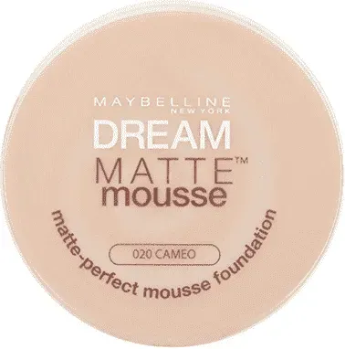 Maybelline Dream Matte Mousse Mattifying Foundation + Primer - 020 Cameo - Matterende Foundation met Medium Dekking - 18 ml