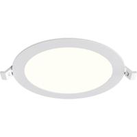 LED Downlight Inbouwspot Dimbaar - Brinton Thin - 12W 1120lm 120° Bundelhoek - Natuurlijk Wit 4000K - IP40 - Rond - Wit - Ø170mm Buitenmaat - Ø150mm Zaagmaat - thumbnail