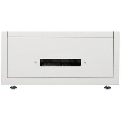 Conteg 26205096 19 inch Afdekking met borstels voor patchkast Zwart