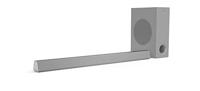 Philips Audio HTL3325/10 Bluetooth Soundbar mit Subwoofer kabellos, TV Soundbar Bluetooth (Dolby Audio, 300 W, Kabelloser Subwoofer, HDMI ARC, USB, Niedrige Profil) silber - thumbnail