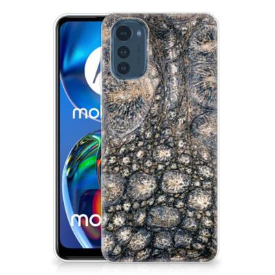 Motorola Moto E32/E32s | TPU Hoesje | Krokodillenprint Motorola Moto E32/E32s | TPU Hoesje | Krokodillenprint
