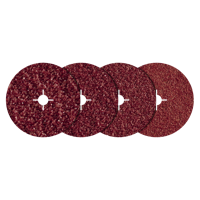 Wolfcraft Fiberschuurschijven | K24, 40, 60, 100 | Ø125mm | 20 stuks - 2455000 - thumbnail