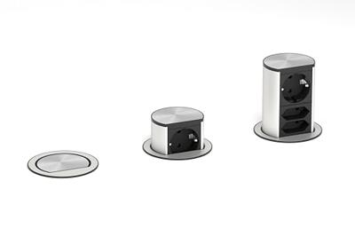 Bachmann 928.003 Stekkerdoostoren 3-voudig Zilver, Zwart 1 stuk(s) Bachmann 928.003 Stekkerdoostoren 3-voudig Zilver, Zwart 1 stuk(s)