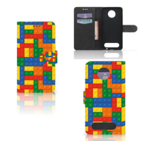 Motorola Moto Z2 Force Telefoon Hoesje Blokken - thumbnail