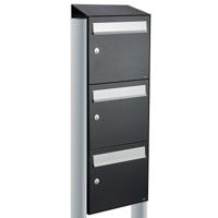 Allux Flow Set 3-Hoog Met Dak Op Statief Zwart - 40040070_1x3ds - thumbnail