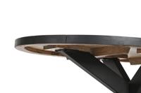 Hoofdtafel DKD Home Decor Natuurlijk Metaal Mangohout 130 x 70 x 45 cm - thumbnail