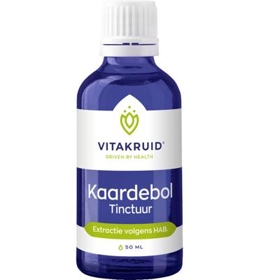 Vitakruid Kaardebol wortel tinctuur extractie volgens HAB 50 Vitakruid Kaardebol wortel tinctuur extractie volgens HAB 50