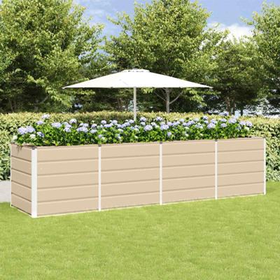 Plantenbak Ivoor 240 x 80 x 75 cm Staal Plantenbak Ivoor 240 x 80 x 75 cm Staal
