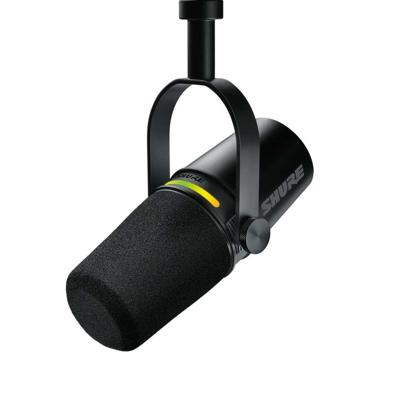 Shure Motiv MV7+ Black bundle met tafelstatief