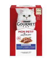 GOURMET Mon Petit Fish Mix - nat kattenvoer - 6 x 50 g - thumbnail