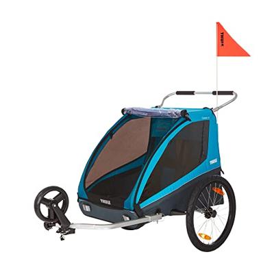 THULE fiets-kinderkar "coaster xt" child trailer coaster xt blue - thumbnail