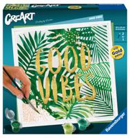 Ravensburger Schilderen Op Nummer Ravensburger creart good vibes - schilderen op nummer voor volwassenen - hobbypakket - thumbnail