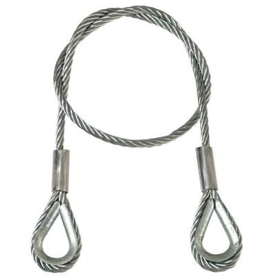 Adam Hall S82100 safety kabel 8 mm 1 meter Adam Hall S82100 safety kabel 8 mm 1 meter