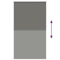 Rolgordijn verduisterend 125x230 cm stofbreedte 121,6 cm grijs - thumbnail