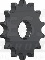 ESJOT Sprocket 428 15z standard - thumbnail
