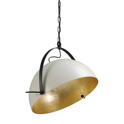 Masterlight Landelijke hanglampLarino 50 wit met oudgoud - 2197-06-08-B-K