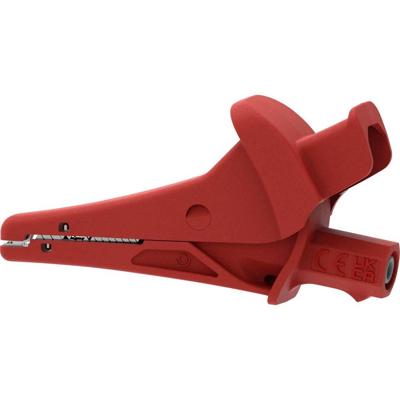 Electro PJP 5104-IEC-CD1-R Krokodillenklem Rood Klembereik (max.): 25 mm Lengte: 91 mm 1 stuk(s) Electro PJP 5104-IEC-CD1-R Krokodillenklem Rood Klembereik (max.): 25 mm Lengte: 91 mm 1 stuk(s)