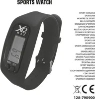 XQ Max sporthorloge zwart - thumbnail