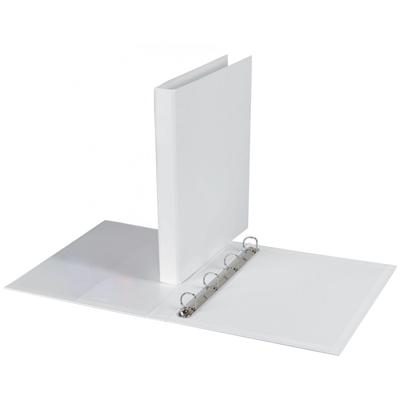 Ringband Quantore A4 4-rings D-mech 20mm PP wit | 20 stuks Ringband Quantore A4 4-rings D-mech 20mm PP wit | 20 stuks