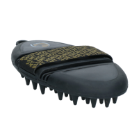 Excellent Horse Flexi Brush Massage Black - thumbnail
