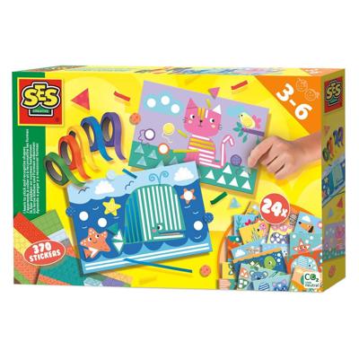 SES CREATIVE - Ik leer vormen plakken en herkennen