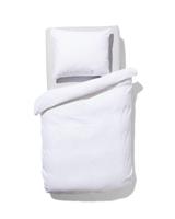 HEMA Dekbedovertrek 140x200/220cm zacht katoen wit (wit) - thumbnail