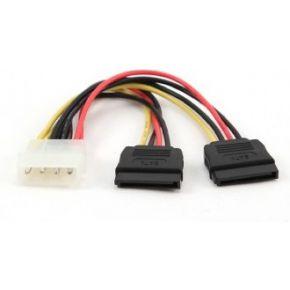 2 * Serial ATA 30 cm stroomkabel