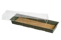 Nature kweekkas met kokosmat 49 x 15,5 cm - thumbnail