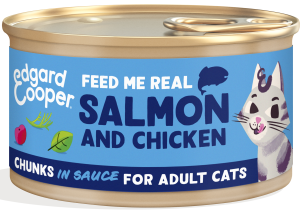 Cat adult chuncks sAlmon/chicken 85 Edgard & Cooper - Edgard en cooper