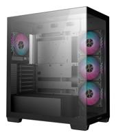 Behuizing zonder voeding - DEEPCOOL CG580 4F - Mid-tower - E-ATX-formaat - Zwart - thumbnail