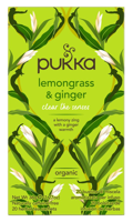 Pukka Lemongrass & Ginger Biologische Thee 20 Zakjes - thumbnail