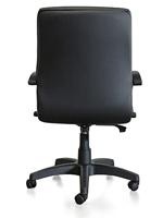 Kangaro Luxe Leren Bureaustoel Leanna Zwart - thumbnail