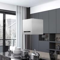 Afzuigkap hangend met aanraaksensor LCD 37 cm roestvrij staal - thumbnail