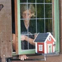 Swingarm voor vogelhuisje - thumbnail