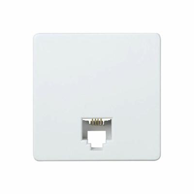 Decoratieve omlijning voor lichtschakelaar Simon Wit