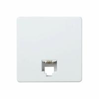 Decoratieve omlijning voor lichtschakelaar Simon Wit - thumbnail