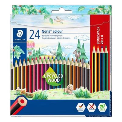 Kleurpotloden staedtler noris 20+4 gratis ass | 5 stuks