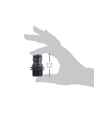Gardena Professionele Systeemnippel Eur - Koppeling voor Tuinslang & Pomp, Duurzaam Design, G 3/4"