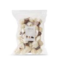 PETSTYLE LIVING GEKNOOPT BOT WIT MET EEND 10-11 CM 20 ST - thumbnail