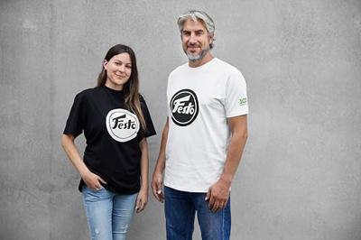 Festool SH-FT3-M/2 100Y 100 jaar T-shirt | Jubileumeditie, maat M - 578394 Festool SH-FT3-M/2 100Y 100 jaar T-shirt | Jubileumeditie, maat M - 578394
