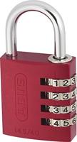 ABUS ABVS48813 Hangslot 41.5 mm Rood Cijferslot - thumbnail