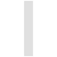 vidaXL Boekenkast 40x30x189 cm spaanplaat wit - thumbnail