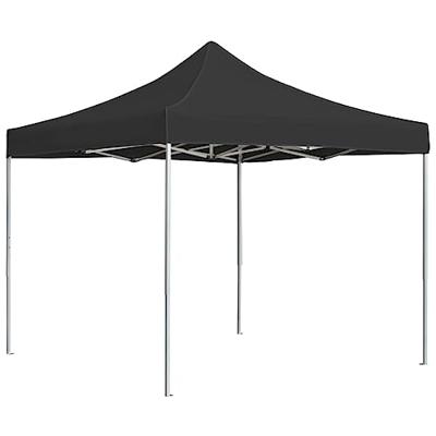 Partytent professioneel inklapbaar 3x3 m aluminium antraciet Partytent professioneel inklapbaar 3x3 m aluminium antraciet