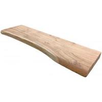 Acacia plank massief boomstam 120 x 20 cm - thumbnail