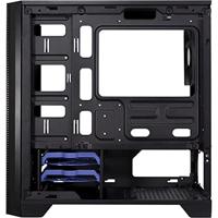Inter-Tech Inter-Tech H-606 - Tower - micro ATX - keine Spannungsversorgung Micro-tower PC-behuizing Zwart - thumbnail