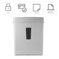 Hama Prime M50CD-W Papierversnipperaar 6 vellen 2 x 12 mm P-5 13 l Ook geschikt voor Creditcards - thumbnail