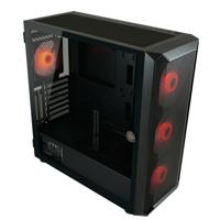 LC Power Gaming 804B Midi-tower PC-behuizing Zwart - thumbnail