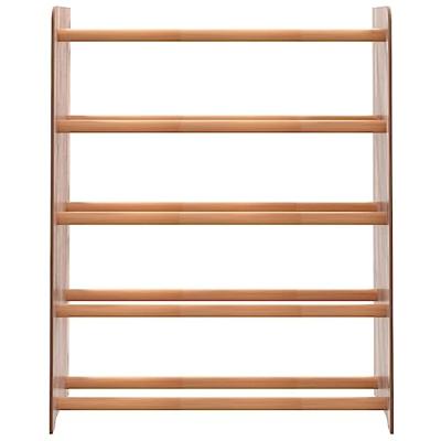 VidaXL Schoenenrek 65x24x81 cm bewerkt hout bruin